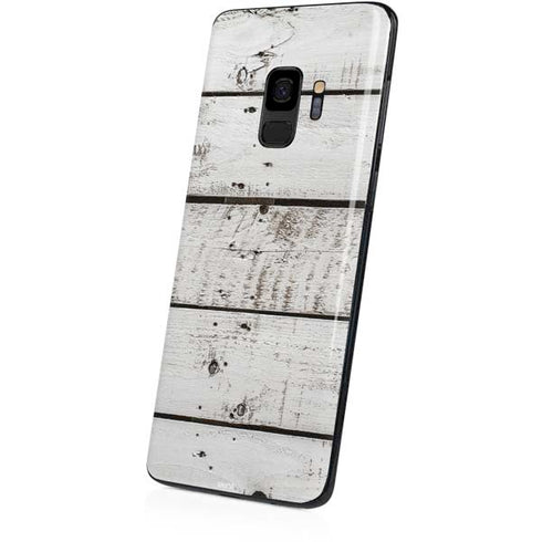 Weathered Wood Galaxy S9 Skin